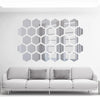 Honey mirror | Home decoration with honeycomb mirror made of acrylic | 50% OFF TODAY! - 80*70*40mm / 12 PIECES