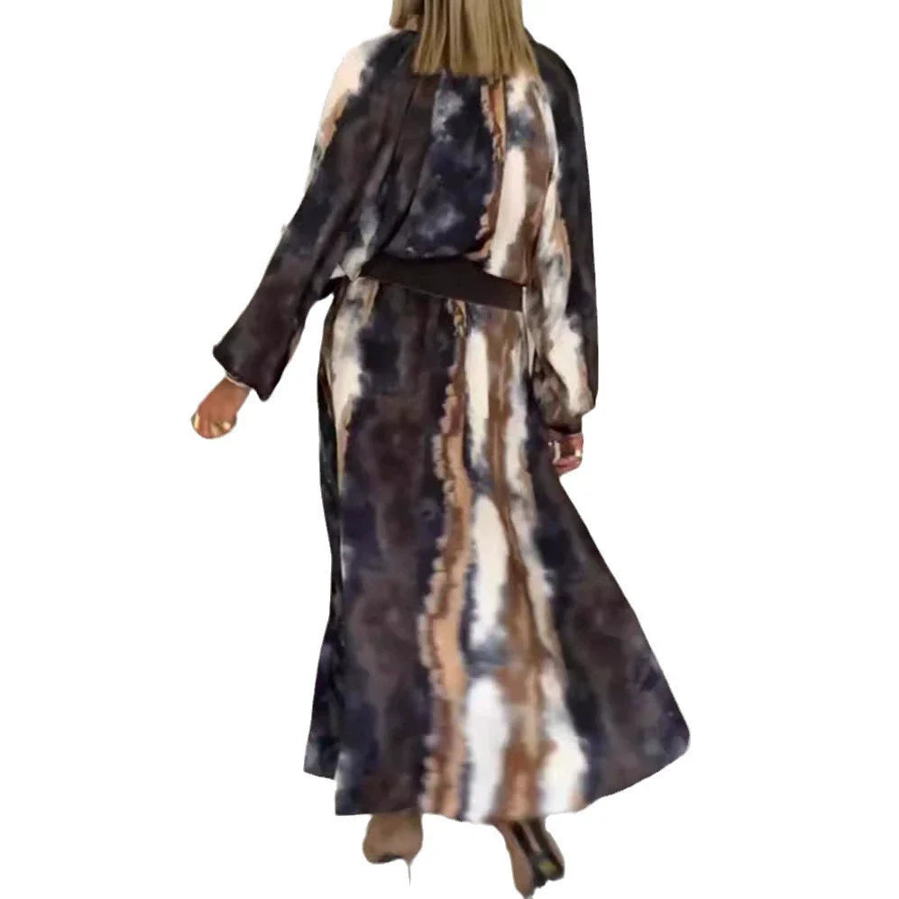 Precious | Chic Maxi Dress in Elegant Batik Design