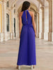 Elen | Pleated Jumpsuit with Halter Neck