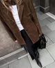 Anya™ | Timeless suede blazer - S