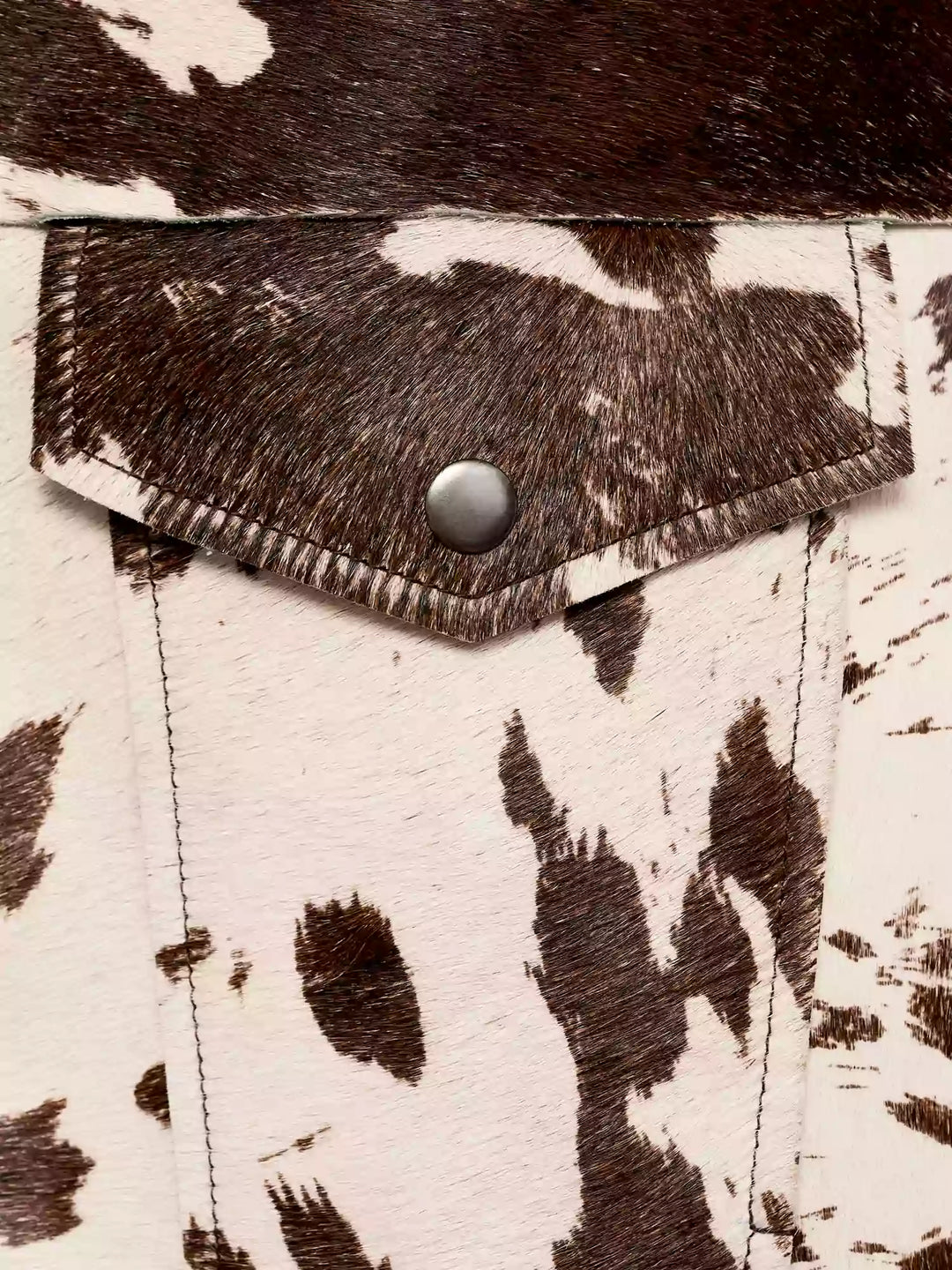 Lianora™ - Patterned leather jacket - S