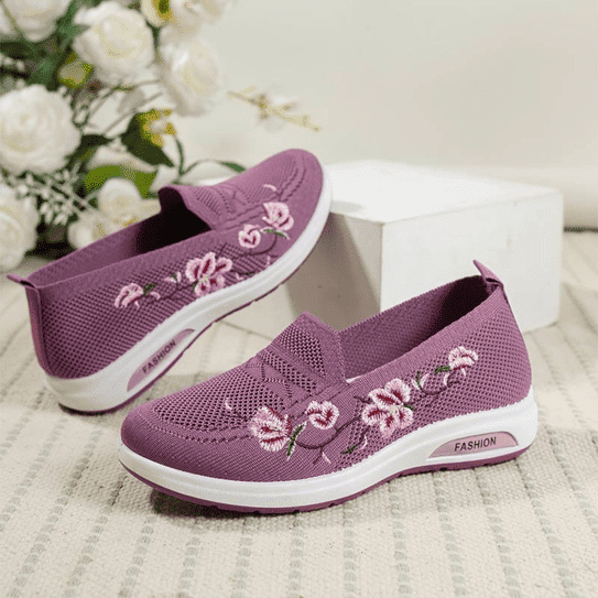 Jazzy | Comfortable Floral Orthopedic Shoes for Women