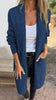 Helena™ | Cosy knitted coat - Kläder och Accessoarer - Navy blue / S