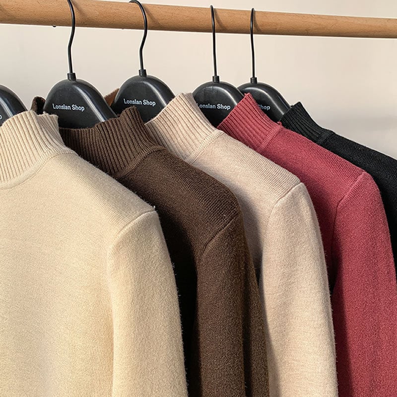 Shira™ | Winter fleece shirt with thick inside - Khaki / S