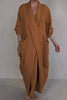 Aiya | Elegant Minimalist Dress with Pocket and V-Neck
