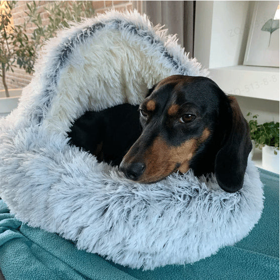Fluffy Träumen™ - Where your furry friends dream in comfort - Grey / 40cm