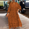 Azzon | Comfortable Women's Dress with Modern Print