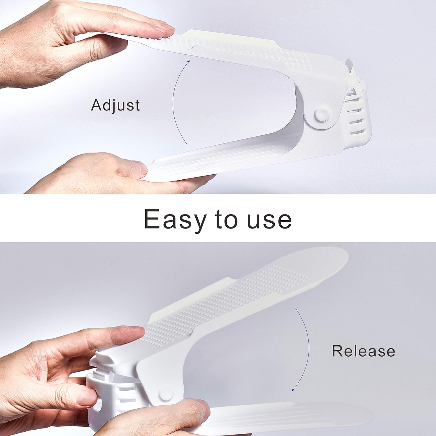 OrdnungsMeister™ | Shoe Slot Organiser | BUNDLE DISCOUNT TODAY! - Accesories - White / 1 piece