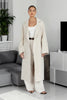 Anouk™ | Classic winter coat with collar - Cream / XS