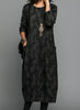 Lena | Stylish winter dress - Black / S