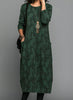 Lena | Stylish winter dress - Green / S