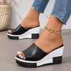 Irisa | Orthopaedic platform sandals with thick sole