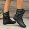 Delia™ - Exclusive leather boots - Black / 36