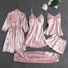 Rowena | Ice Silk Nightgown for Women in a 5-Pack
