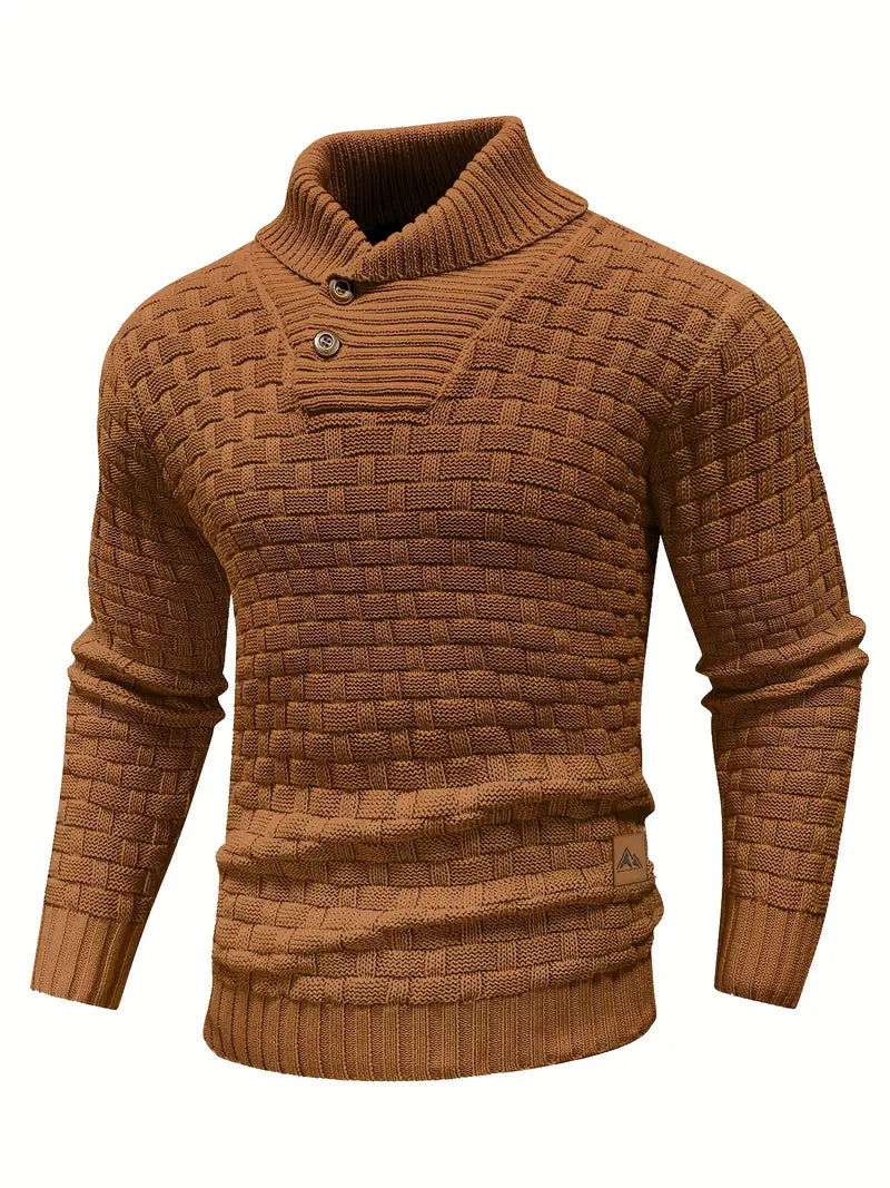 Valentino™ - Elegant fine knit jumper - Camel / S