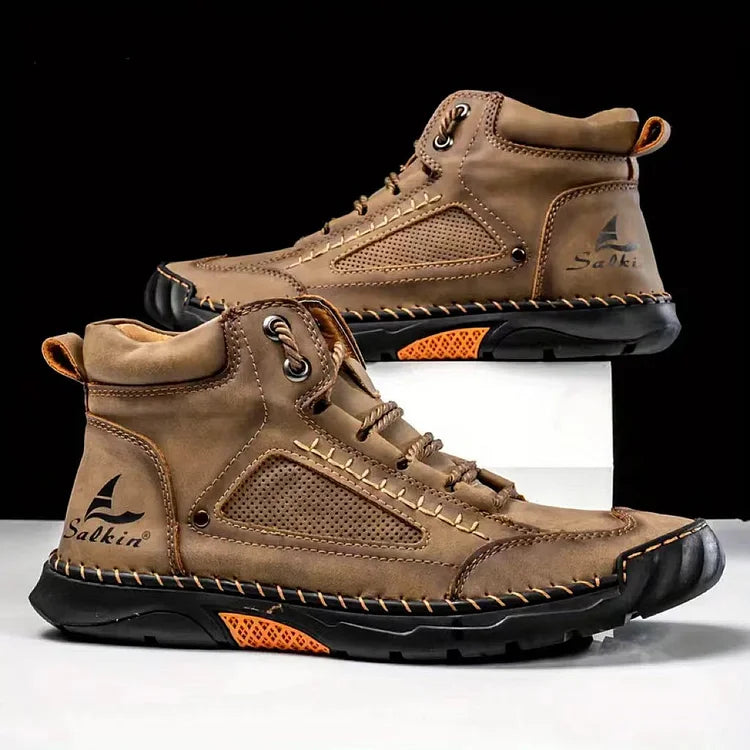 Arven™ | Comfortable Handcrafted Leather Boots for Men