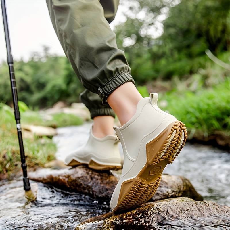 Alba™ - Comfortable rubber boot - Shoes & Sandals - Beige / 36