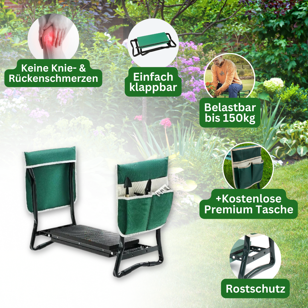 GartenPro | 2-in-1 Kneeling & Seating Bench | 50% OFF TODAY! - Taschen Zubehör - Default Title