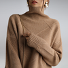 Noemi™ | Warm turtleneck jumper - Brown / S / 50% discount