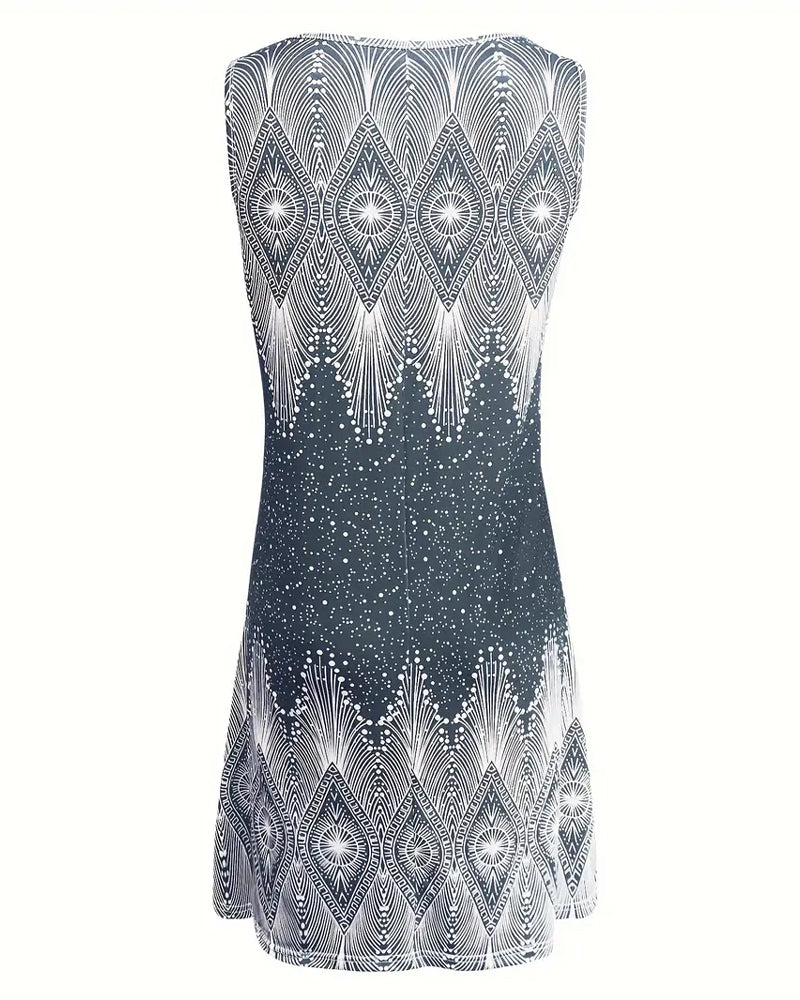 Alexandra | Feminine V-Neck Dress with Floral Print