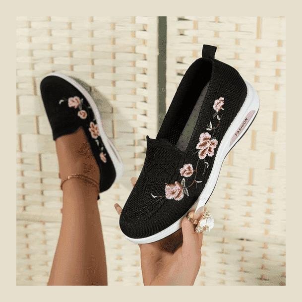 Jazzy | Comfortable Floral Orthopedic Shoes for Women