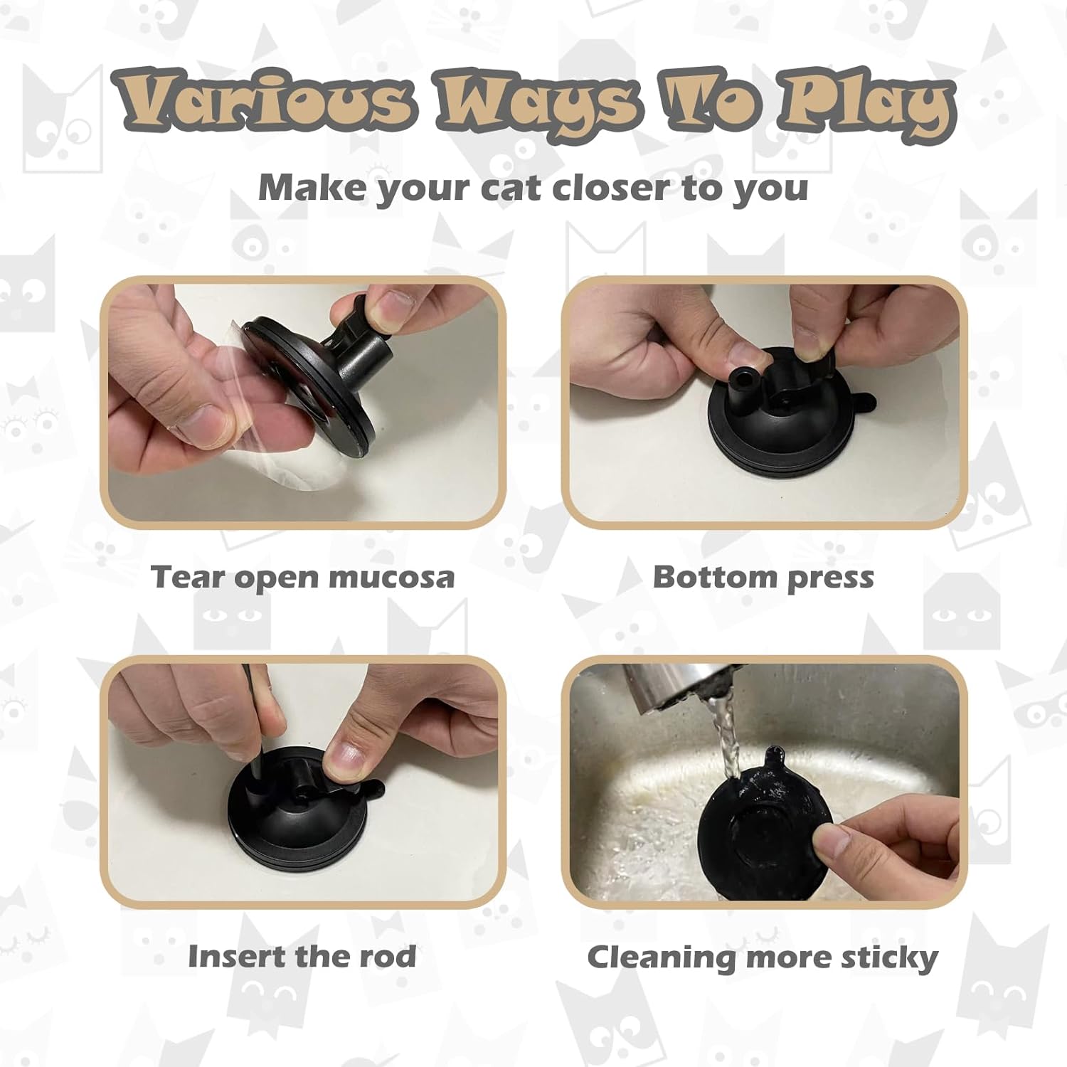 VivaVeder™ | Interactive cat toy natural bird feather | 50% OFF TODAY! - White