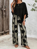 Makayla™ | Fashionable Asymmetric Women's Top with Trousers