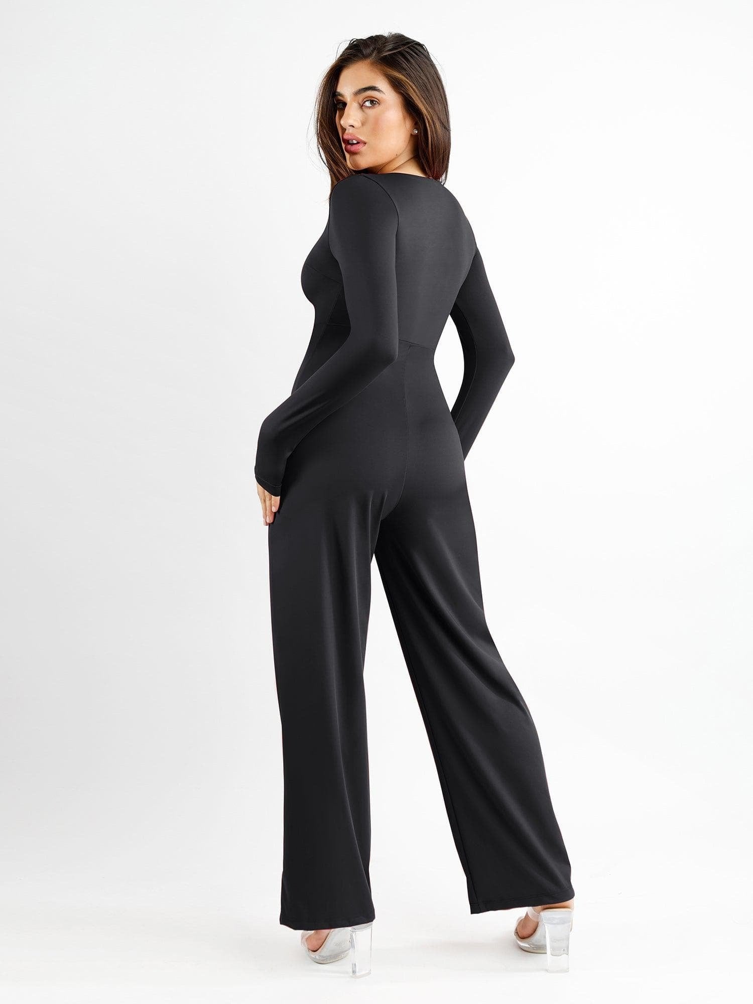 Chloe™ | Effortless elegance jumpsuit - Black / S