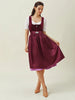 Frieda - Traditional costume for ladies - Long Dress - Chestnut brown / S
