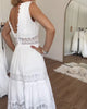 Daniela | Elegant Lace V-Neck Tank Dress