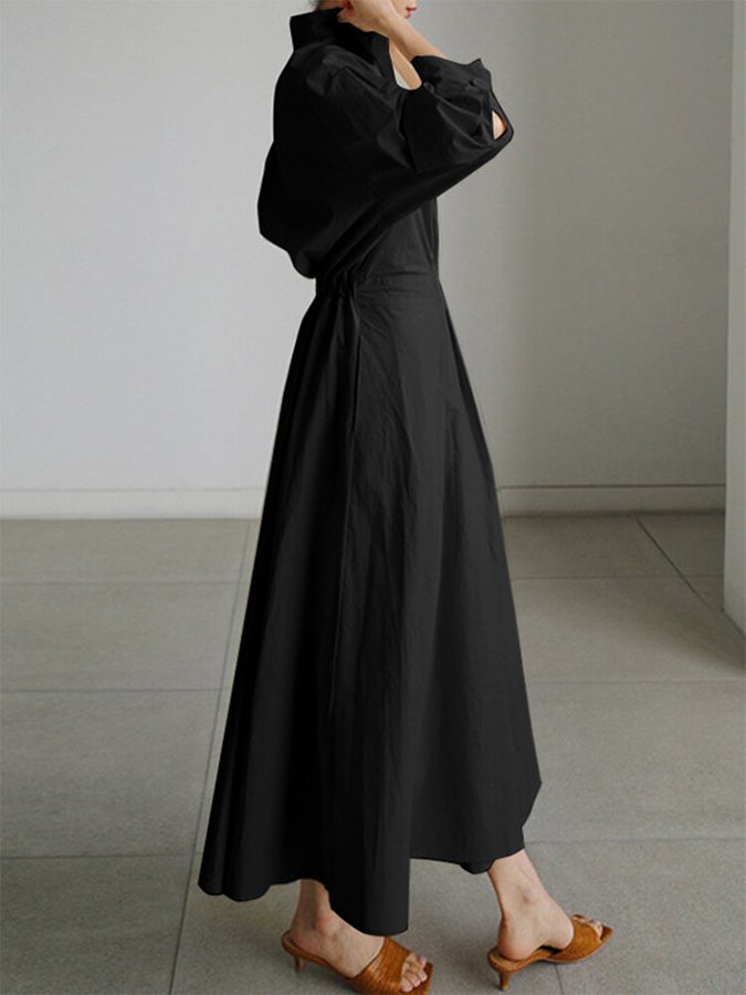 Genevieve| Elegant maxi dress with a flowing cut