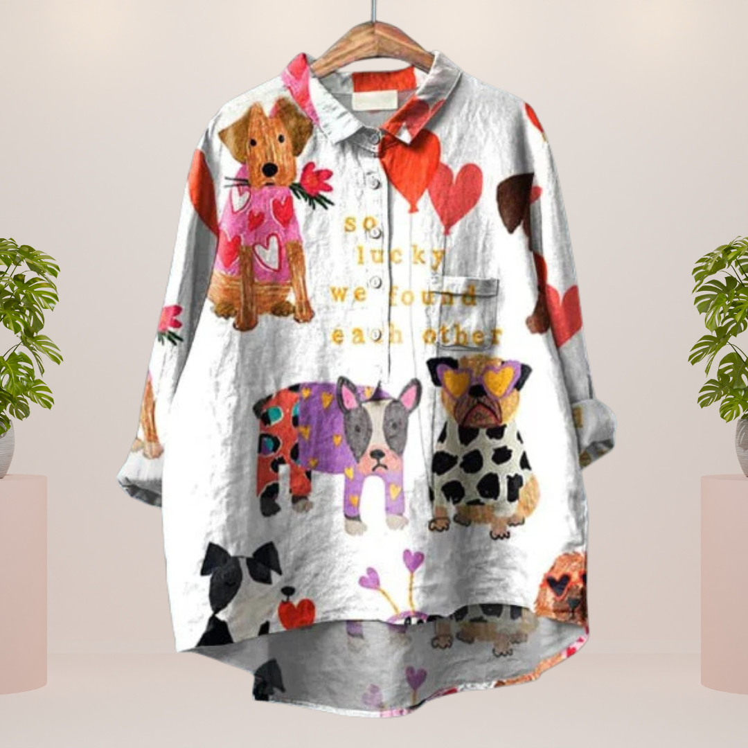 Franchesca | Art-Print Shirt