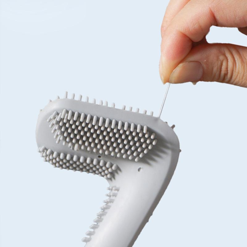 ToilettenMeister™ | The new era of the toilet brush | BUNDLE DISCOUNT TODAY! - with holder / White