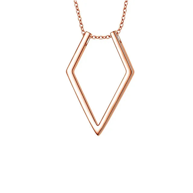 RingSafe Necklace | 50% OFF TODAY! - sieraden - V-shape / Rose gold