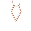 RingSafe Necklace | 50% OFF TODAY! - sieraden - V-shape / Rose gold