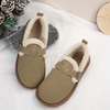 Krisa™ | Comfortable plush slipper slippers - Brown / 35
