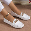 Kendal | Leather Slippers with Chunky Chain Details
