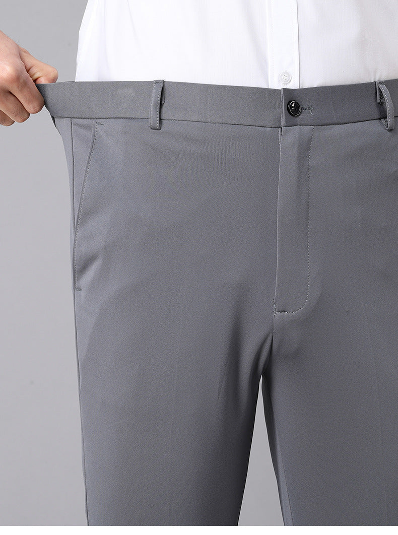 Paul | Men's stretch trousers - Black / 29W