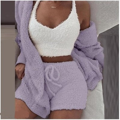 Aurora™ | Cozy Luxe Set - Apparel & Accessories - Purple / S