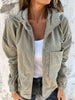 Felice™ | Comfort hooded jacket - Blue / S