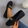 Kendal | Leather Slippers with Chunky Chain Details