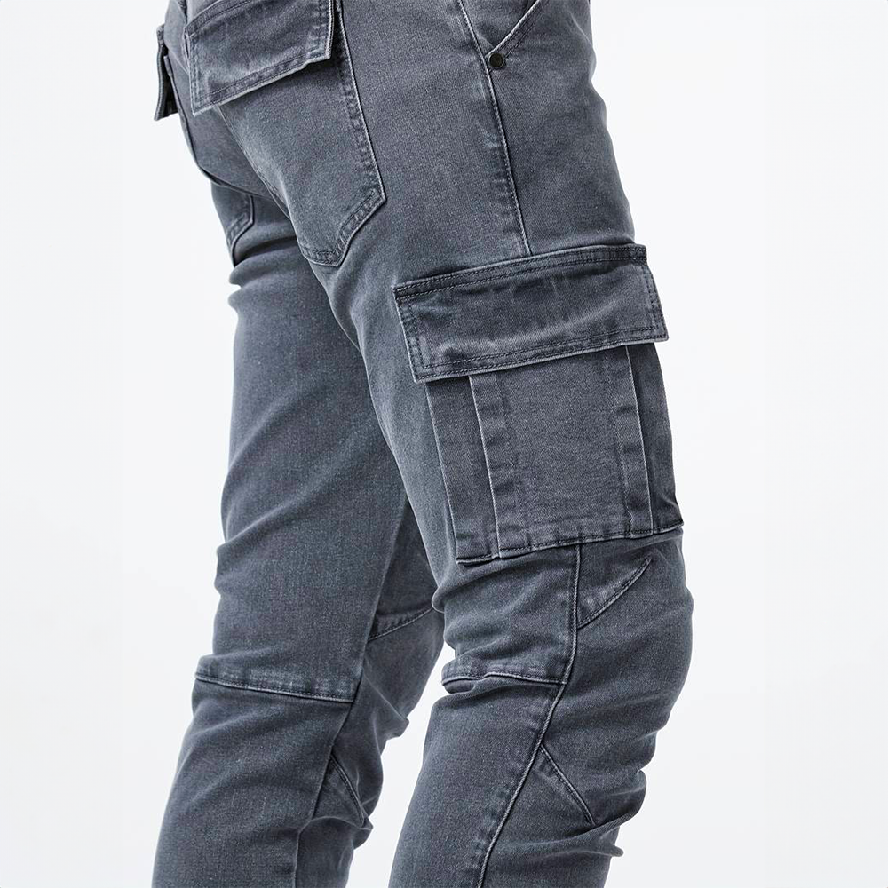 Riley™ | Dynamic stretch jeans - Grey / S