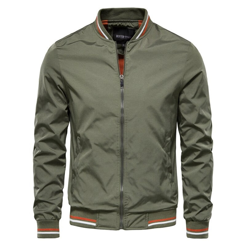 Floris| Classic men's bomber jacket - Green / XS