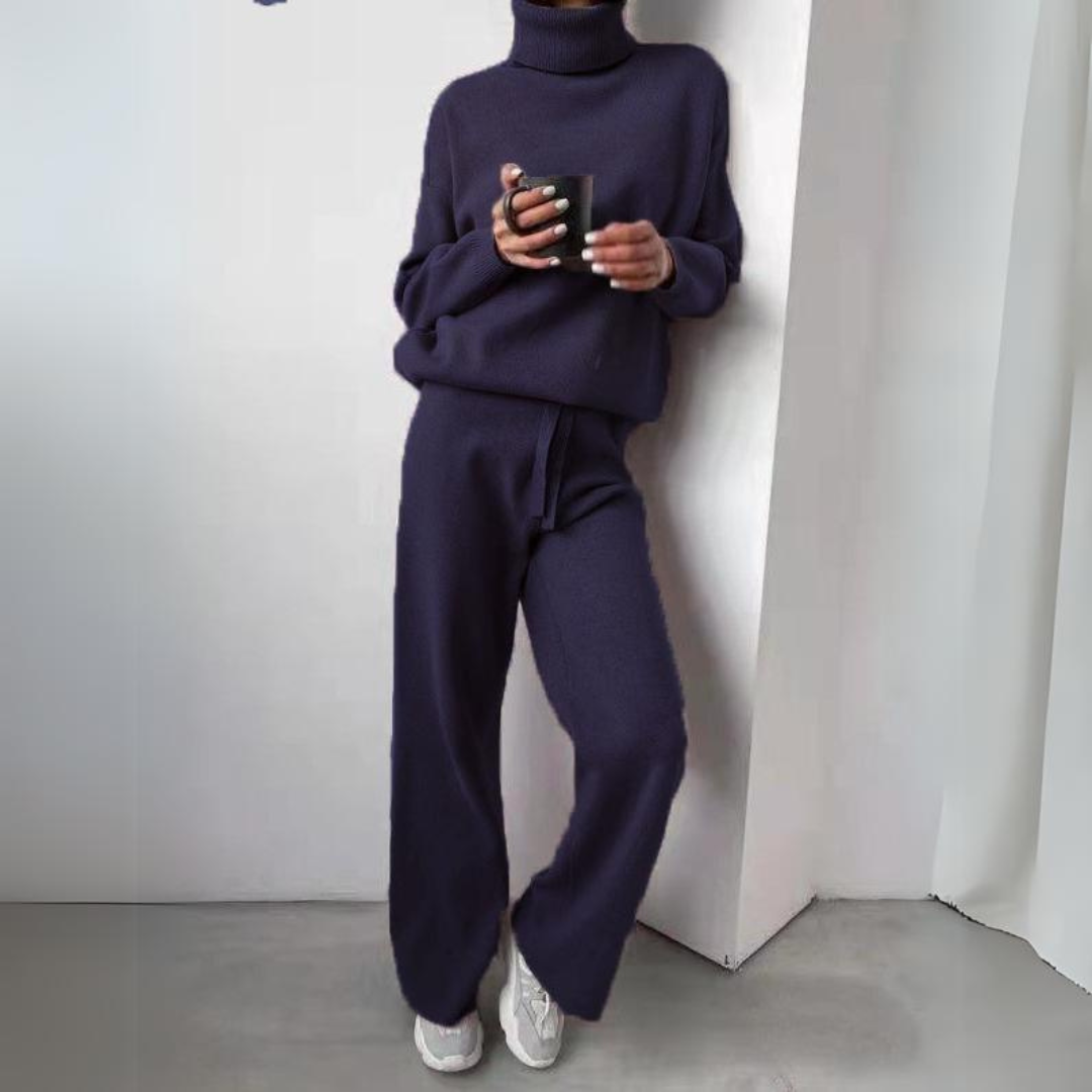 Zarina | two-piece lounge set - Blue / S