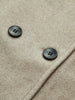 Miller | Jacket with oversized button placket - Jackets - Beige / S