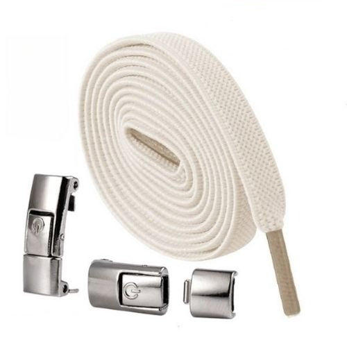 LockLace™ | Colourful laces with snap fastener | 1+1 FREE TODAY! - Neuheiten - Beige