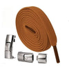 LockLace™ | Colourful laces with snap fastener | 1+1 FREE TODAY! - Neuheiten - Brown