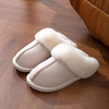 SnuggleFeet™ - Warm women's slippers - Beige / 36-37