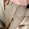 Lennart | Tailored trousers - Beige / XS