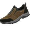 Remy™ | Orthopaedic walking shoes with insoles - brown-black / 39